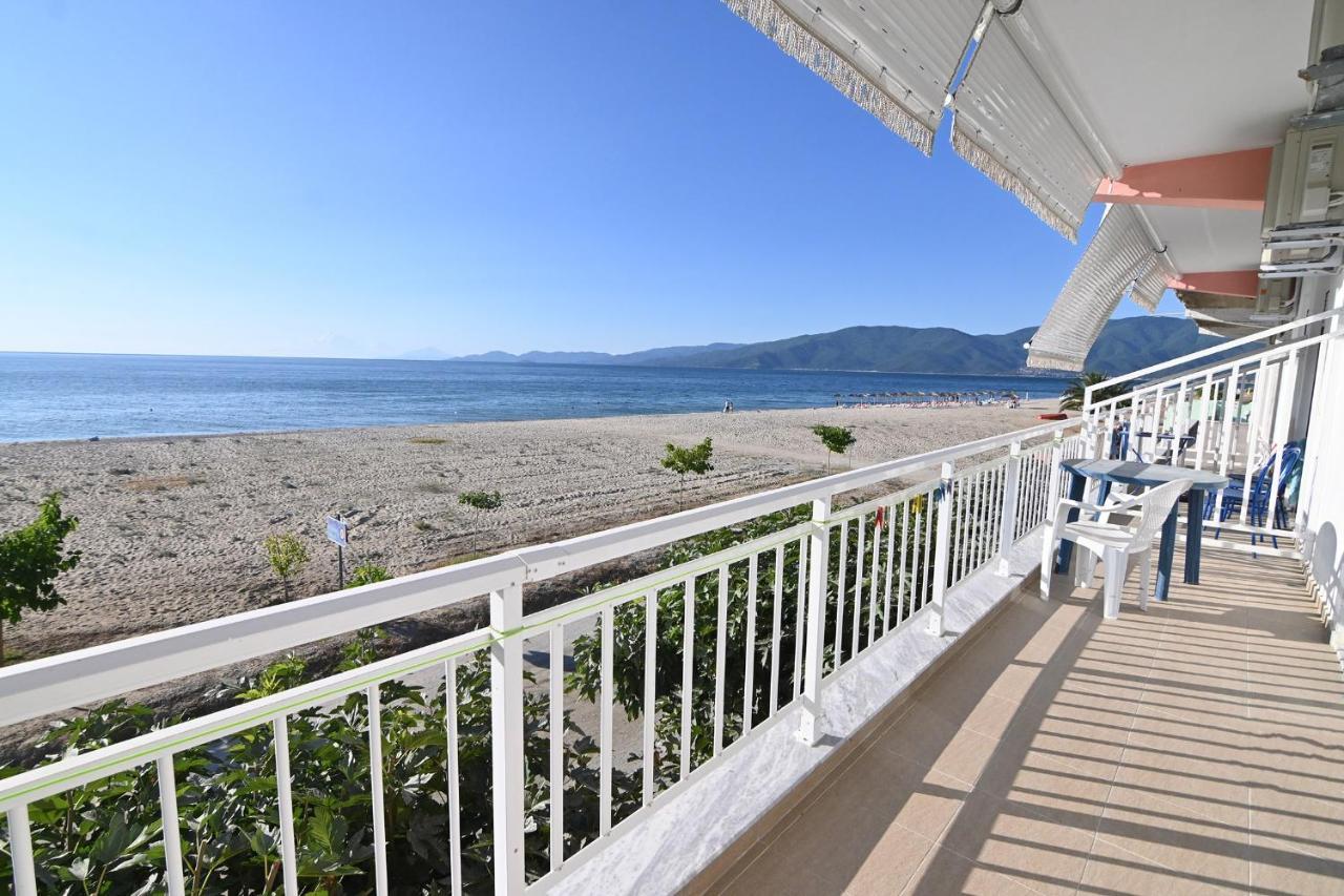 Greece Asprovalta Rooms Accomodation Apartment Hotel Petalo Exterior foto